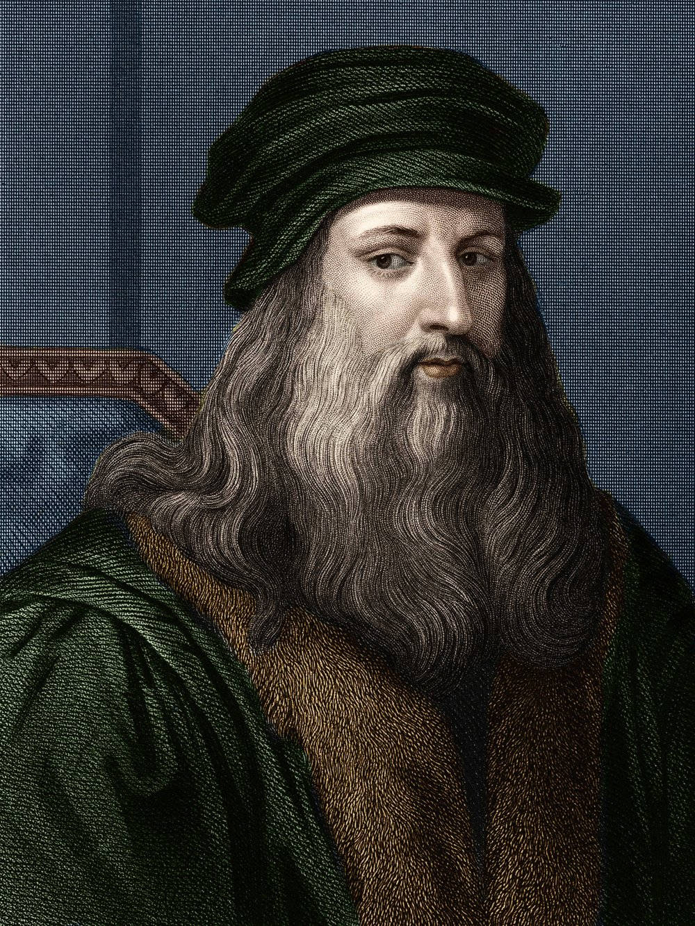 Portrait associated with Leonardo da Vinci