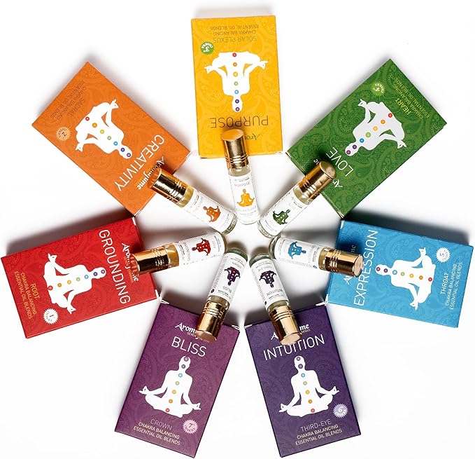 Aromatherapy roll-on kit