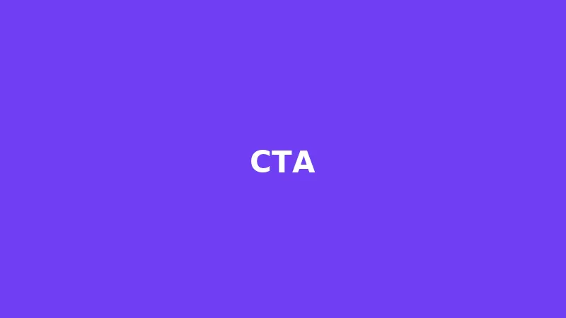 CTA frame
